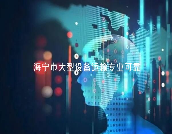 海宁市大型设备运输专业可靠