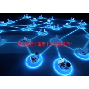 嘉兴到西宁重型卡车运输费用？