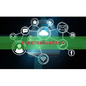 丽水到海口挖掘机运输费用多少？