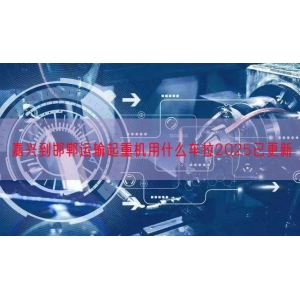 嘉兴到邯郸运输起重机用什么车拉2025已更新