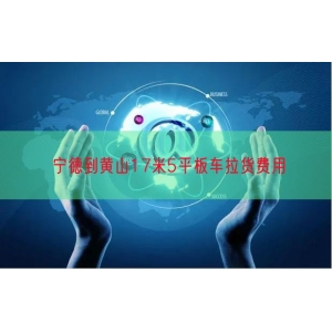 宁德到黄山17米5平板车拉货费用